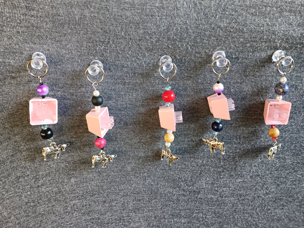 Set of Twister Charms