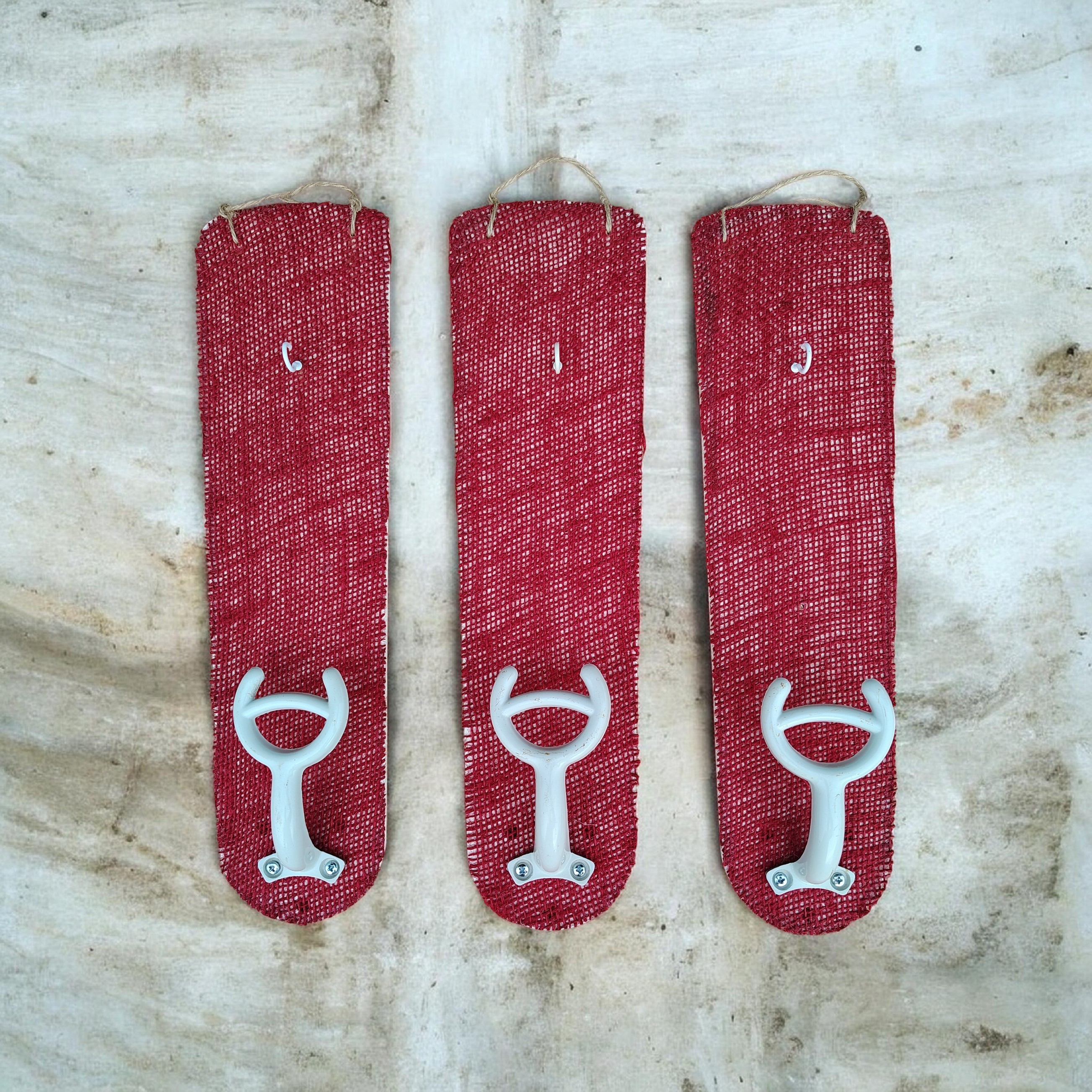 coat/key rack set of three.